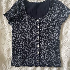 Brandy Melville Ruffle Top